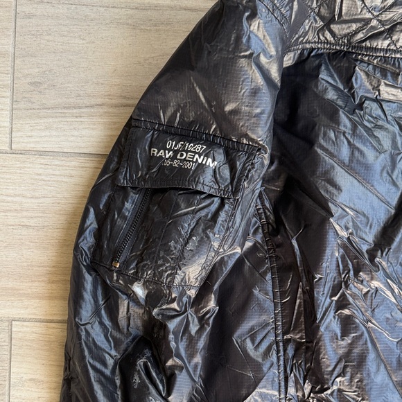 Men's Black Lightweight Jacket - Picture 6 of 6